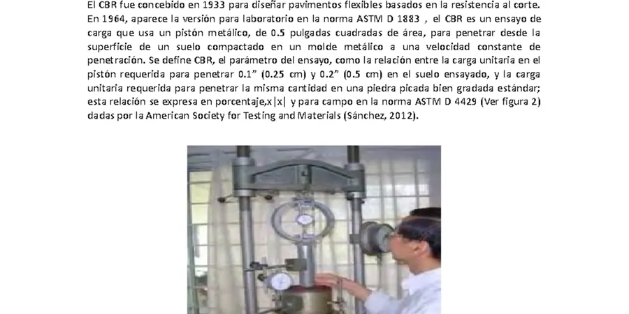 Illustrative image of Laboratory CBR test in Melbourne
