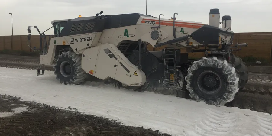 Illustrative image of Soil stabilization for roads in Melbourne