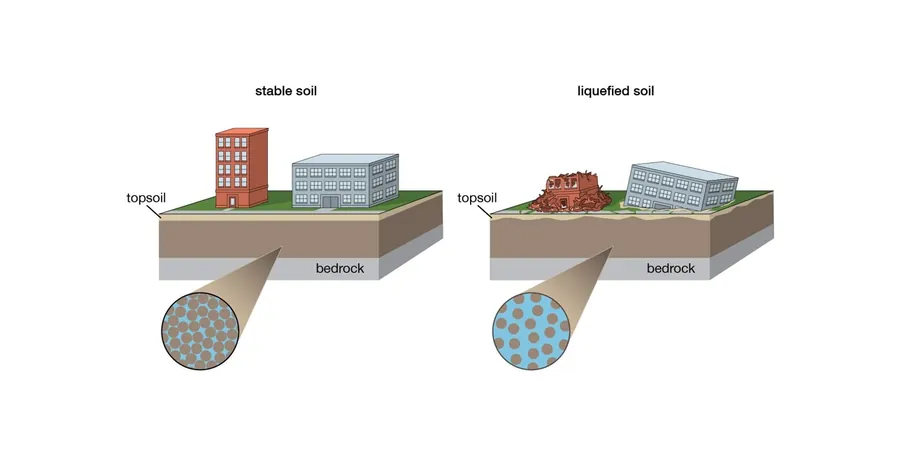 Illustrative image of Soil liquefaction analysis in Melbourne