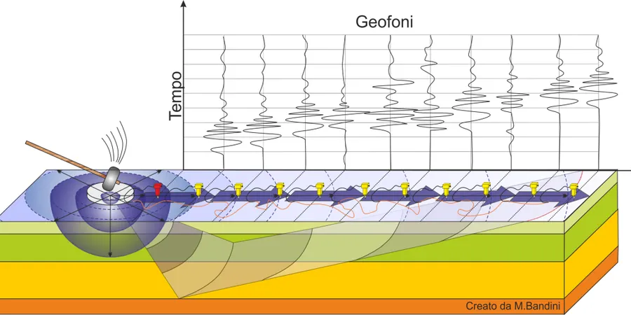 Illustrative image of MASW / VS30 (shear wave velocity) in Melbourne