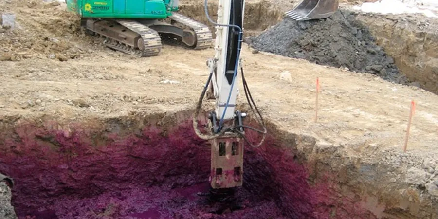 Illustrative image of Contaminated soil remediation in Melbourne